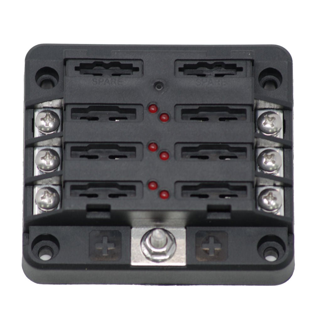 Egis RT Fuse Block 6 Position w/LED Indication - Get Tight Gear