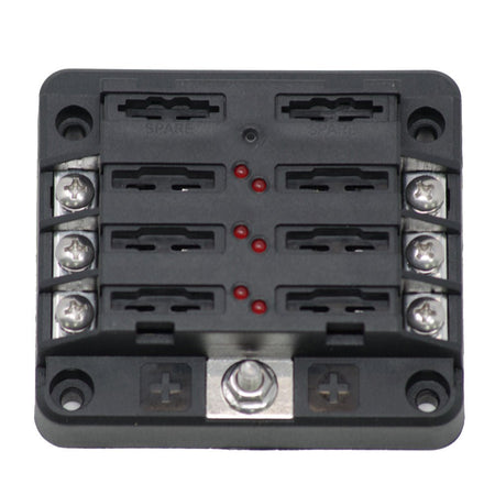 Egis RT Fuse Block 6 Position w/LED Indication - Get Tight Gear