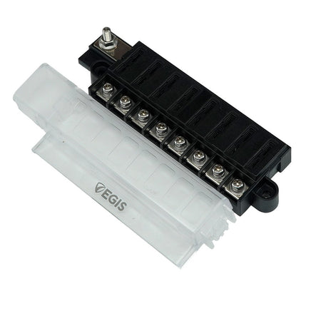 Egis RT Fuse Block - 8 Circuit w/Cover - Get Tight Gear