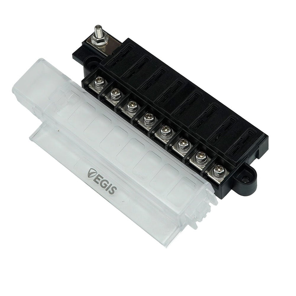 Egis RT Fuse Block - 8 Circuit w/Cover - Get Tight Gear