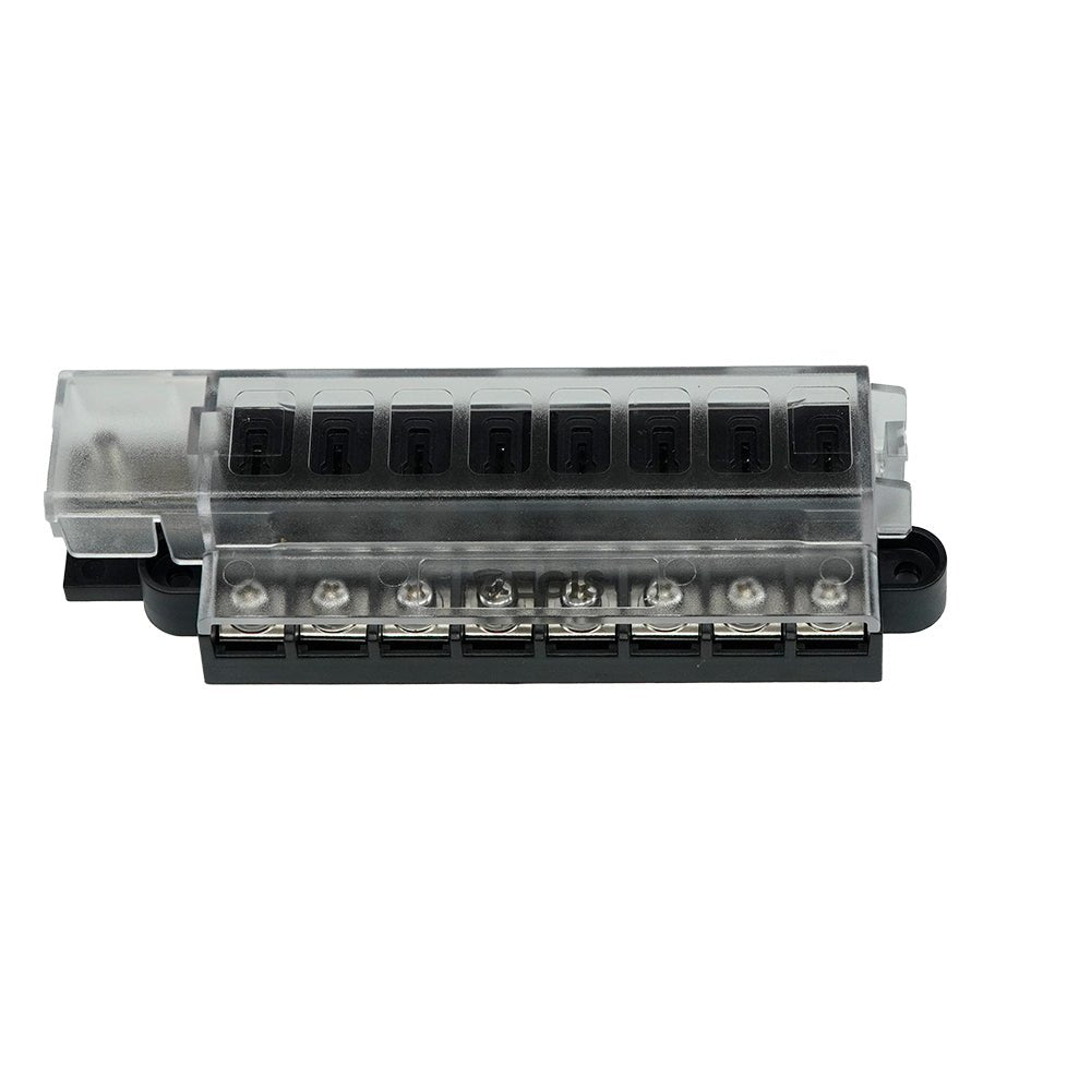Egis RT Fuse Block - 8 Circuit w/Cover - Get Tight Gear