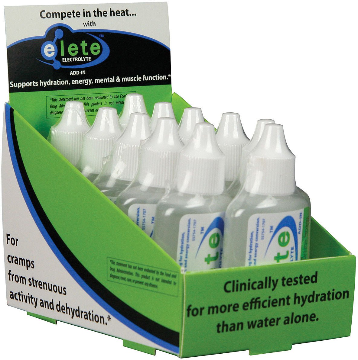 Elete PO Cket Bottle Disp (12) - Get Tight Gear