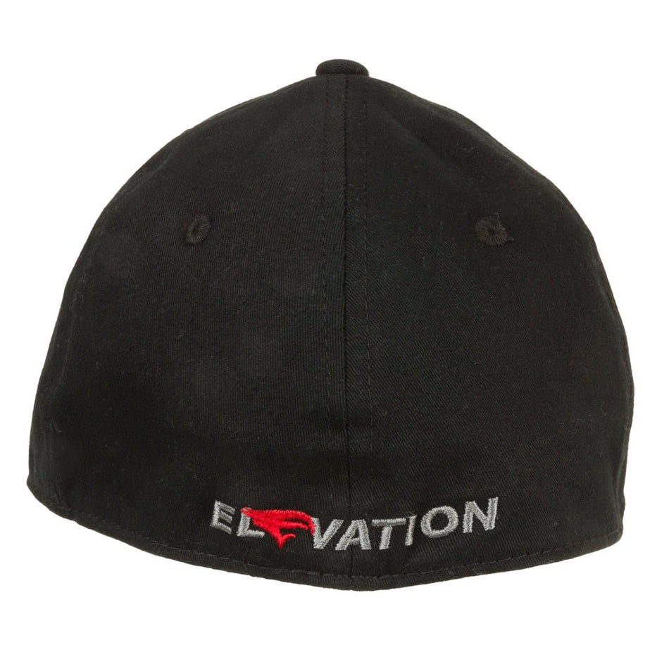 Elevation Fitted Hat Red/Black Universal Fit - Get Tight Gear