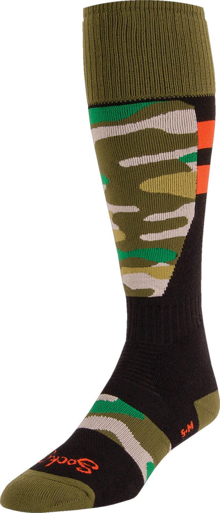 Elmer Acrylic Ski Sock Lg/X L - Get Tight Gear