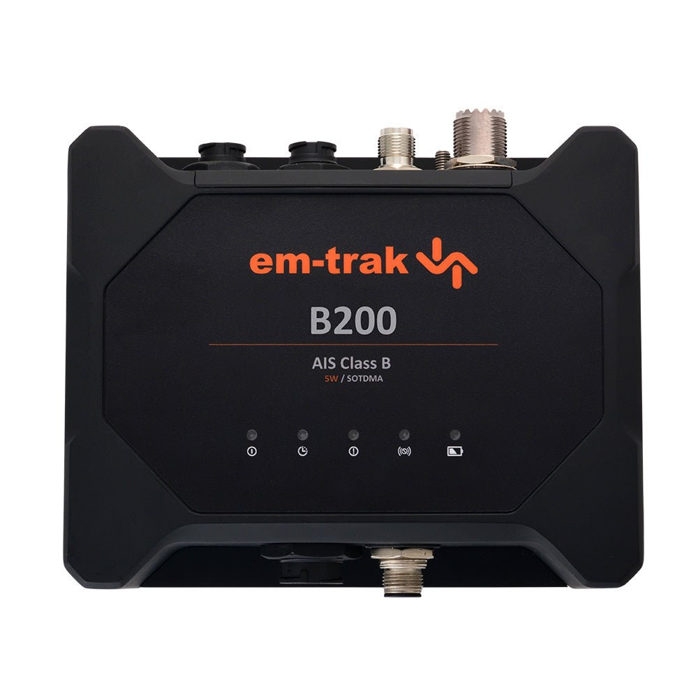 em - trak B200 Class B AIS Transceiver - 5W SOTDMA w/Battery Backup - Get Tight Gear