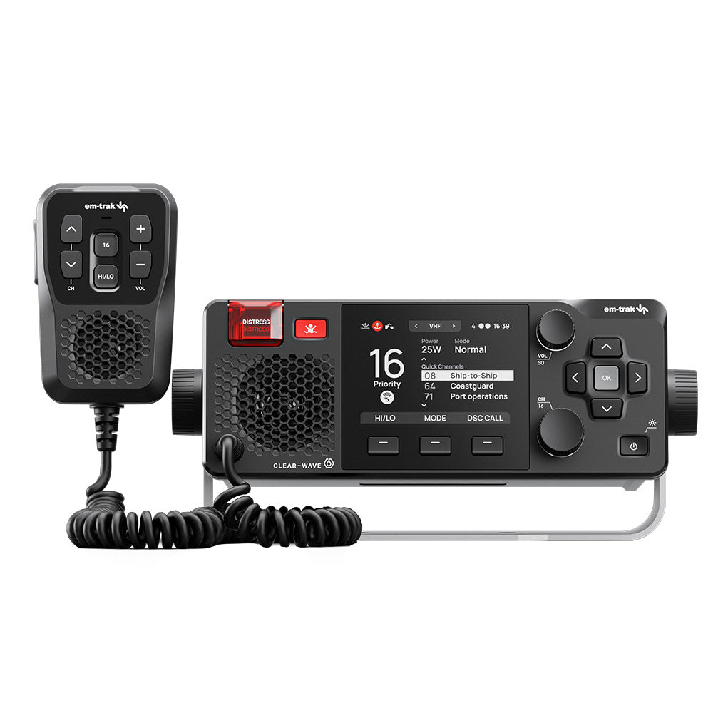 em - trak X100 VHF w/Class B AIS - Get Tight Gear