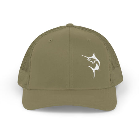 Embroidered Get Tight Gear Marlin Fishing Snapback Hat - Get Tight Gear