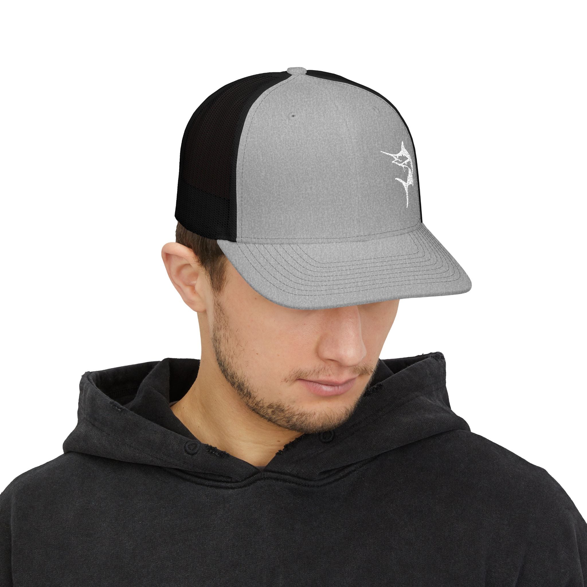 Embroidered Get Tight Gear Marlin Fishing Snapback Hat - Get Tight Gear