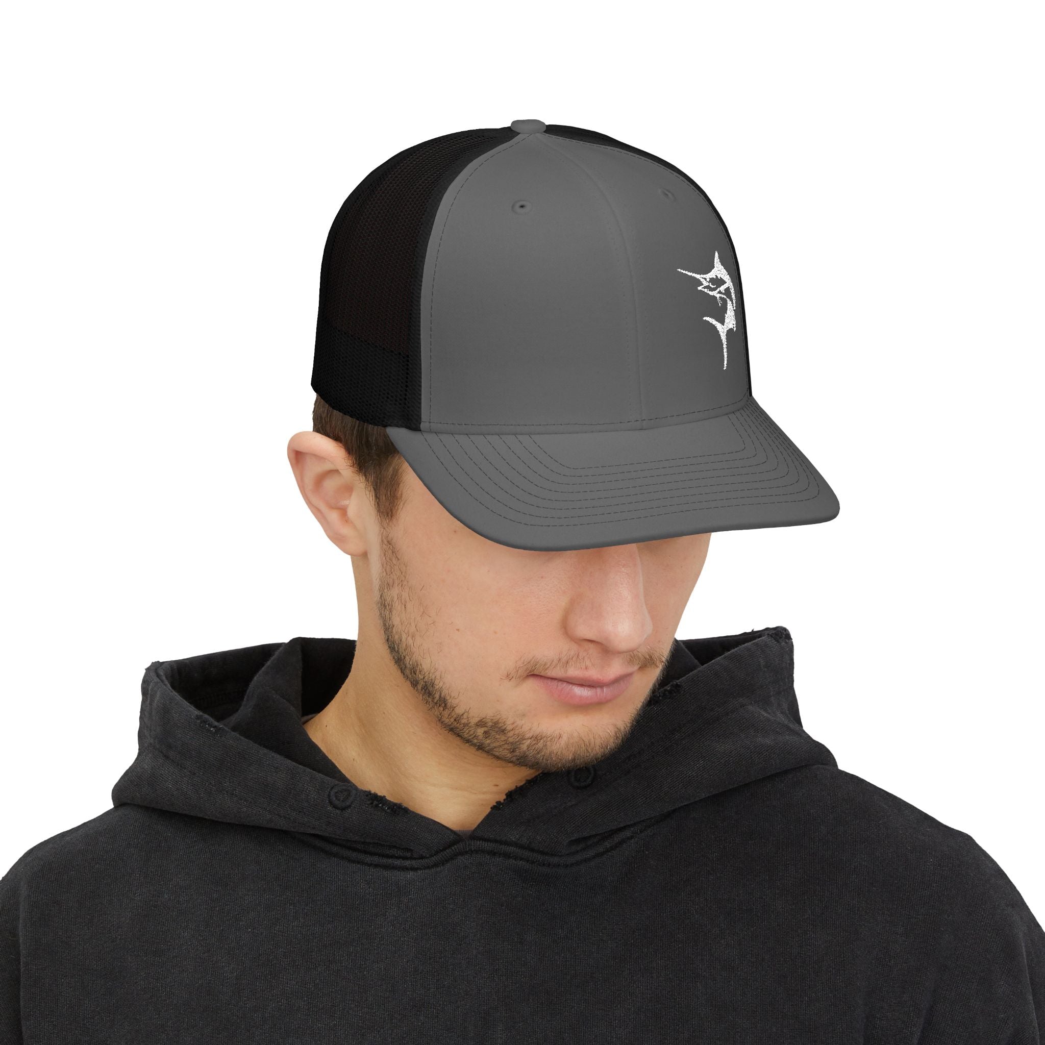 Embroidered Get Tight Gear Marlin Fishing Snapback Hat - Get Tight Gear