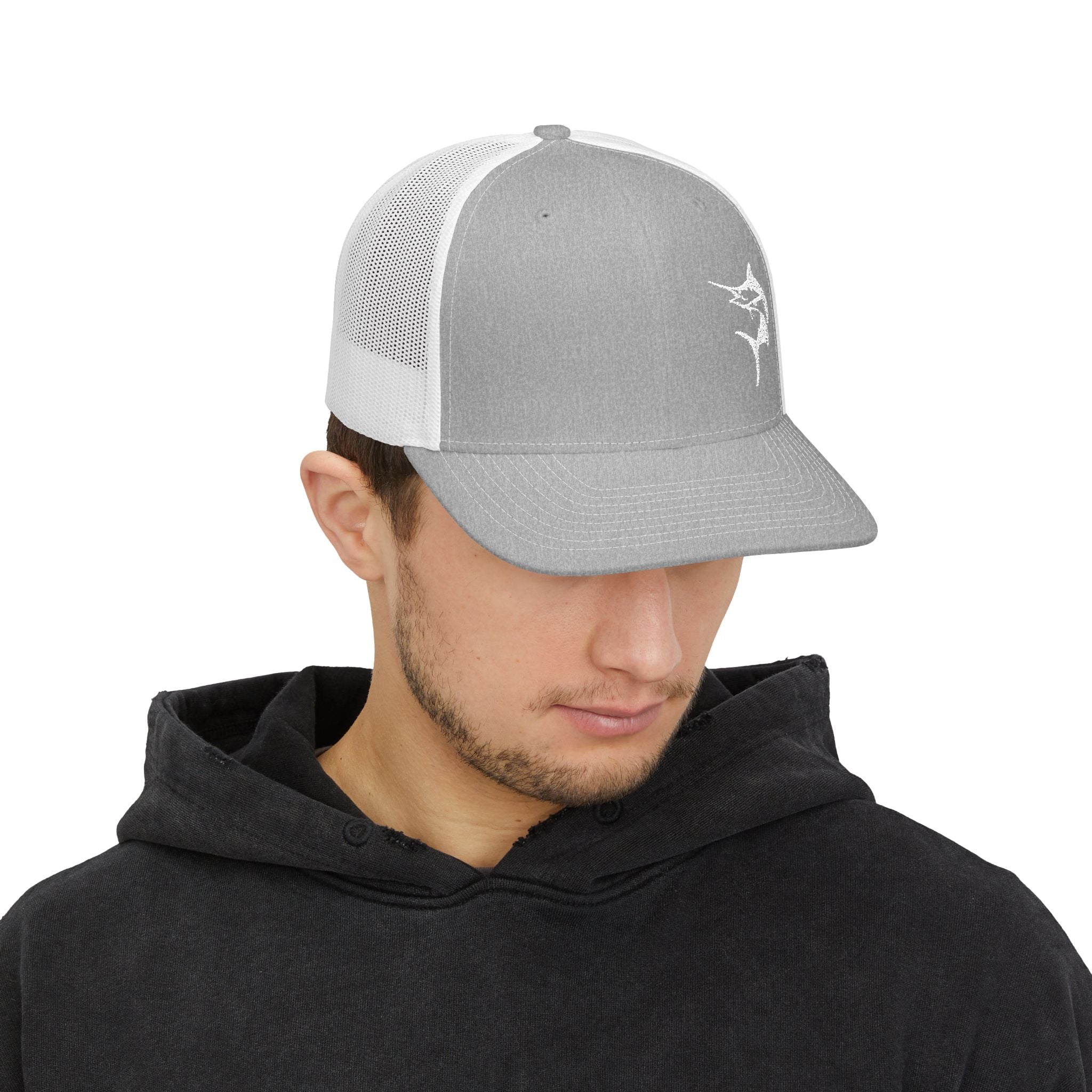 Embroidered Get Tight Gear Marlin Fishing Snapback Hat - Get Tight Gear