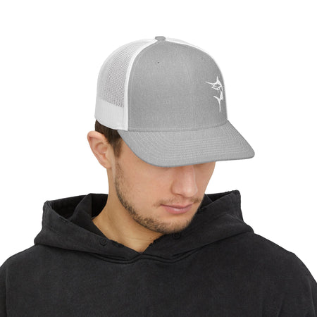 Embroidered Get Tight Gear Marlin Fishing Snapback Hat - Get Tight Gear