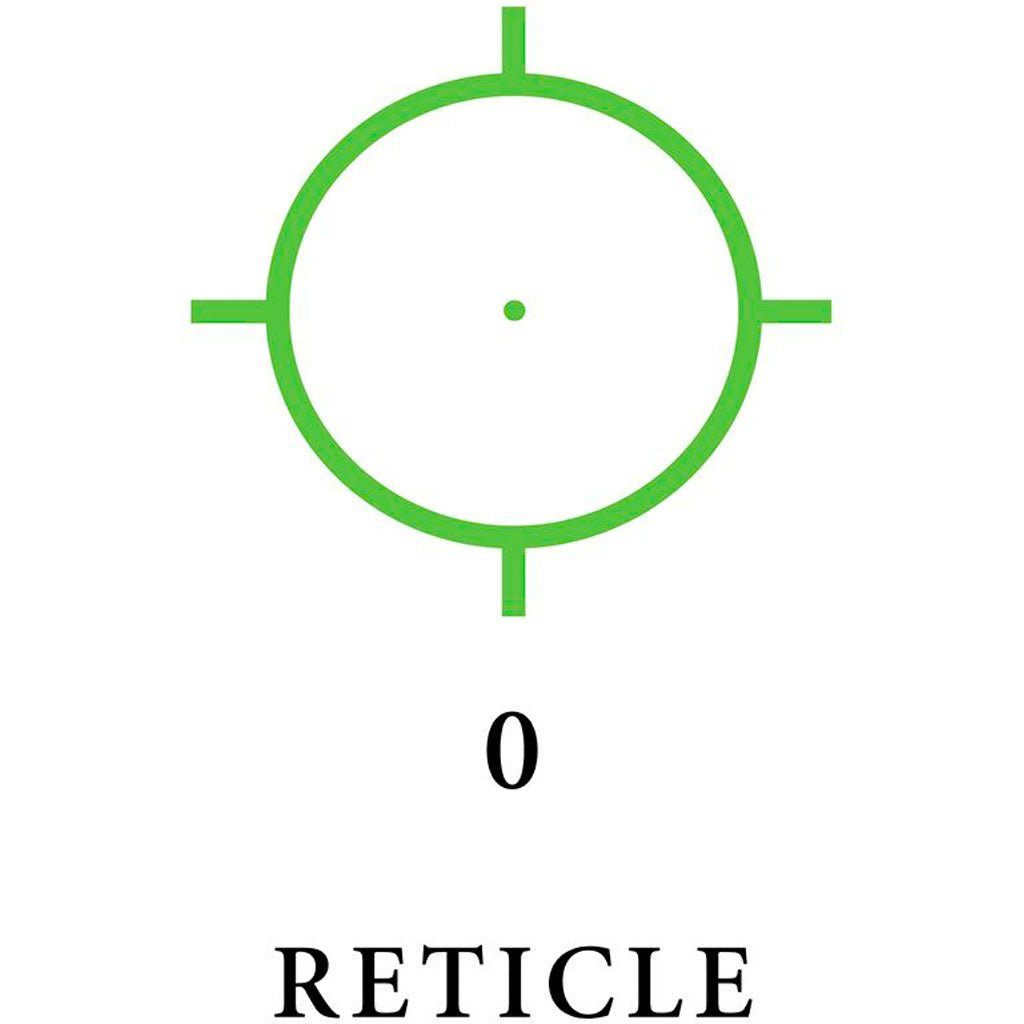 EOTech EXPS2 - 0 Holographic Red Dot Sight Black 68MOA Ring w/1MOA Dot Green Reticle CR123 QD - Get Tight Gear