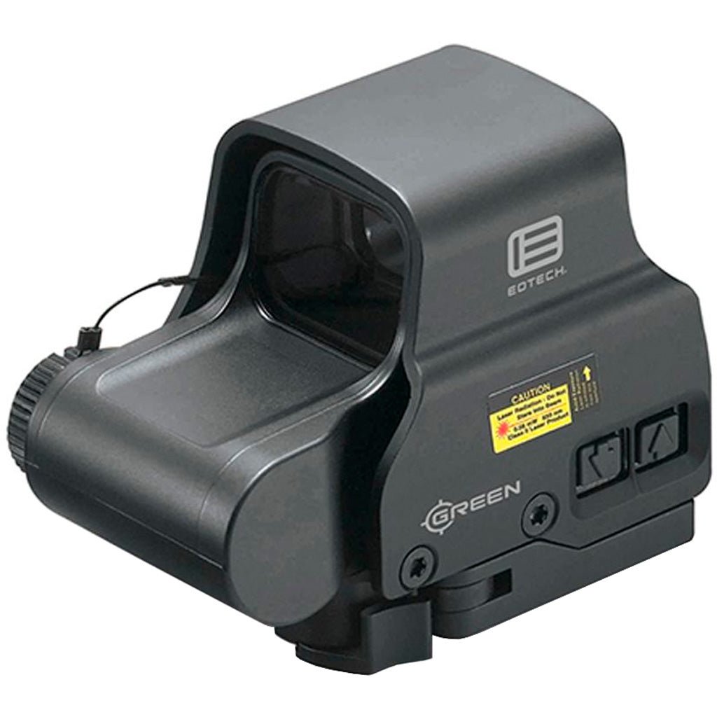 EOTech EXPS2 - 0 Holographic Red Dot Sight Black 68MOA Ring w/1MOA Dot Green Reticle CR123 QD - Get Tight Gear