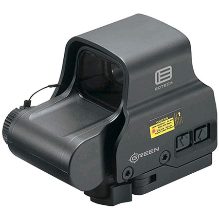 EOTech EXPS2 - 0 Holographic Red Dot Sight Black 68MOA Ring w/1MOA Dot Green Reticle CR123 QD - Get Tight Gear