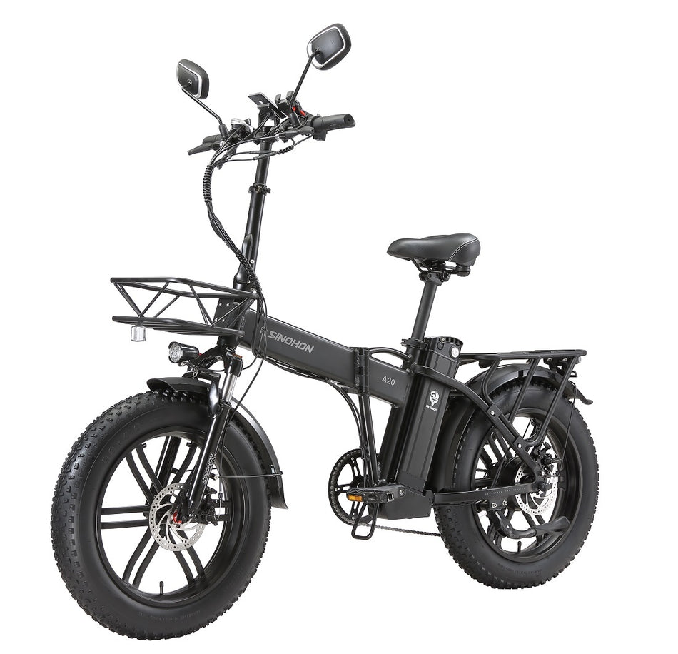 1000W E-Bike, 48V 18Ah Battery, 20 Inches, Maximum Speed 45KM