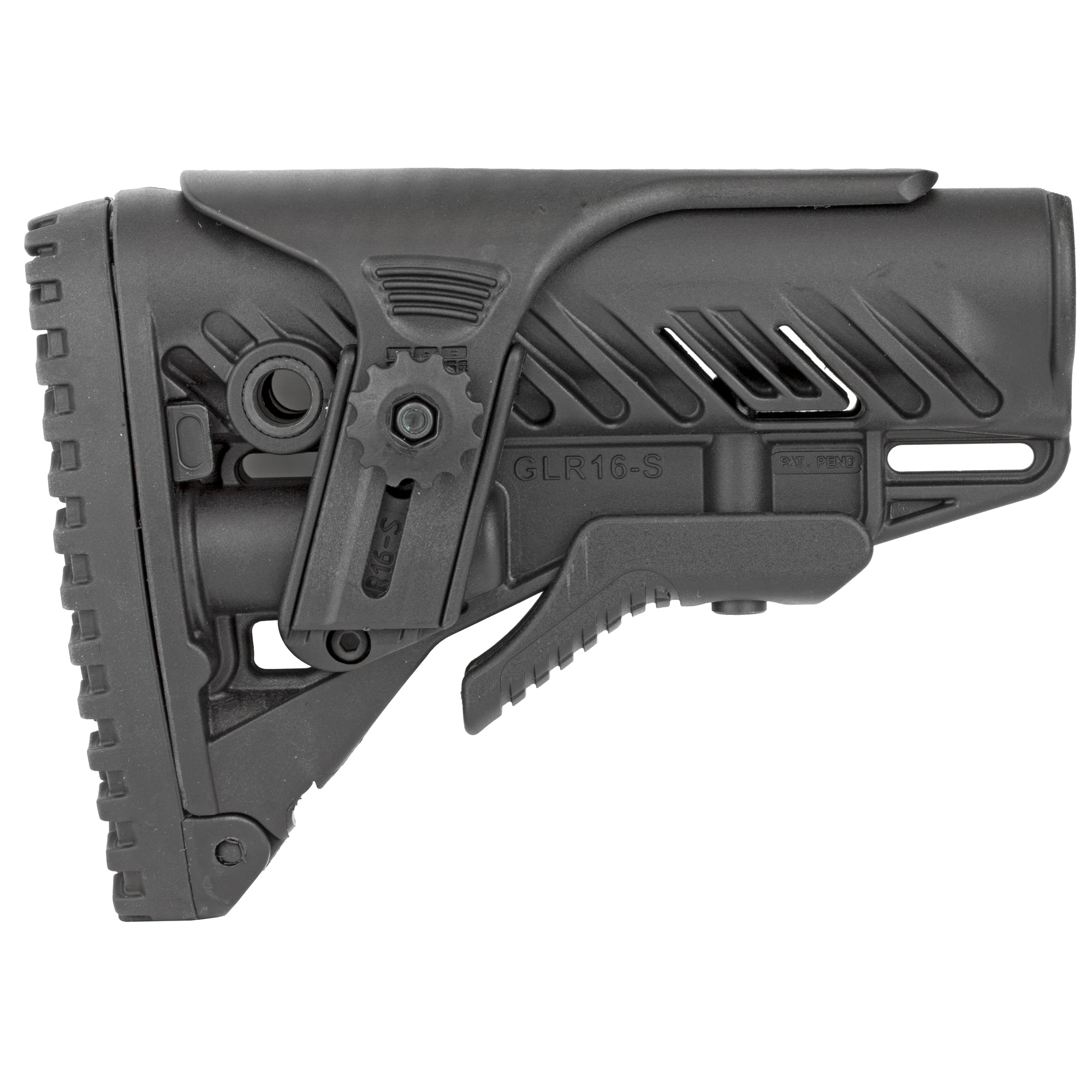 FAB DEF AR15 TACT STOCK ADJ BLK - Get Tight Gear
