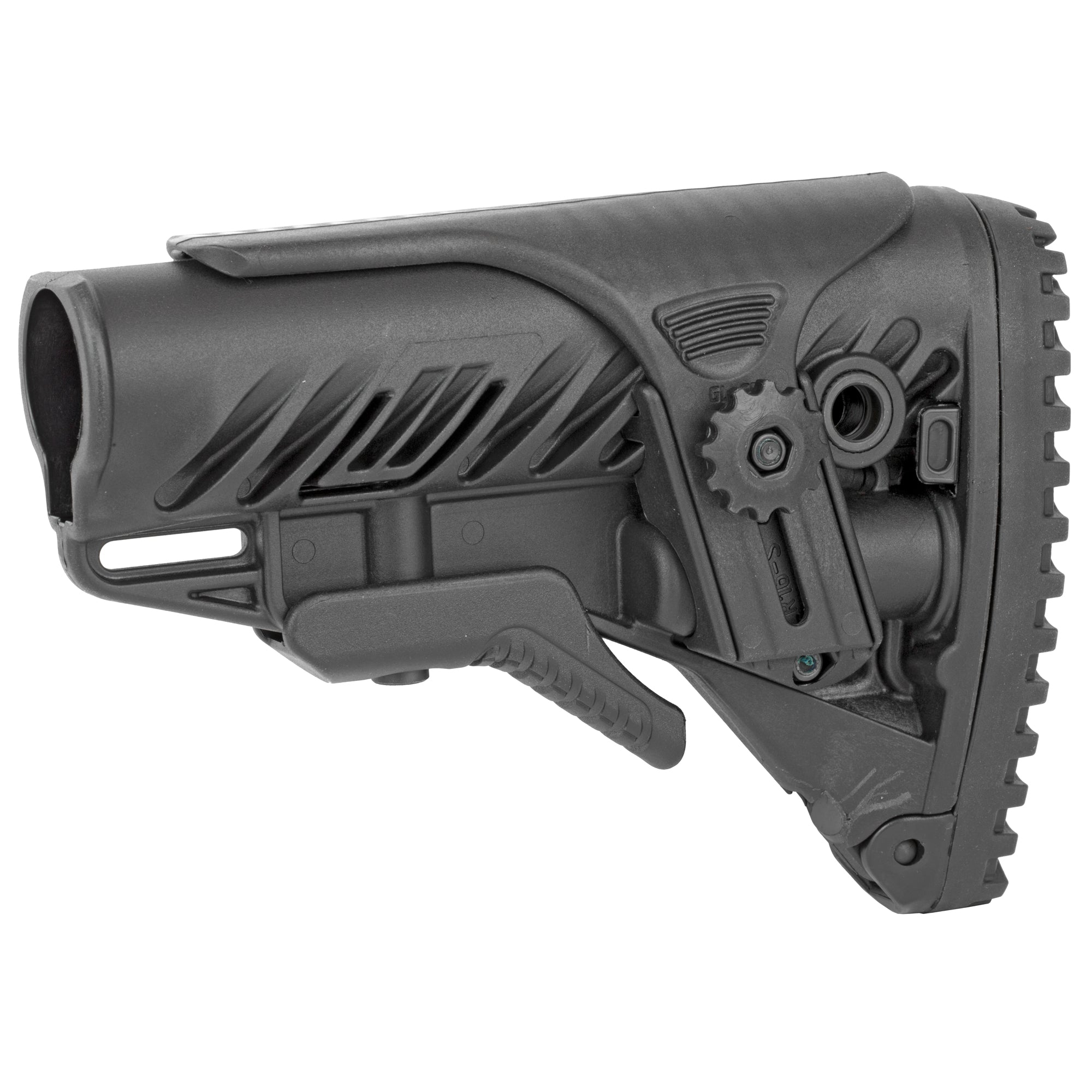 FAB DEF AR15 TACT STOCK ADJ BLK - Get Tight Gear