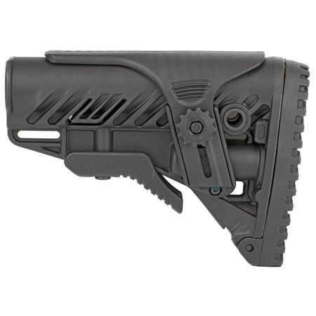FAB DEF AR15 TACT STOCK ADJ BLK - Get Tight Gear