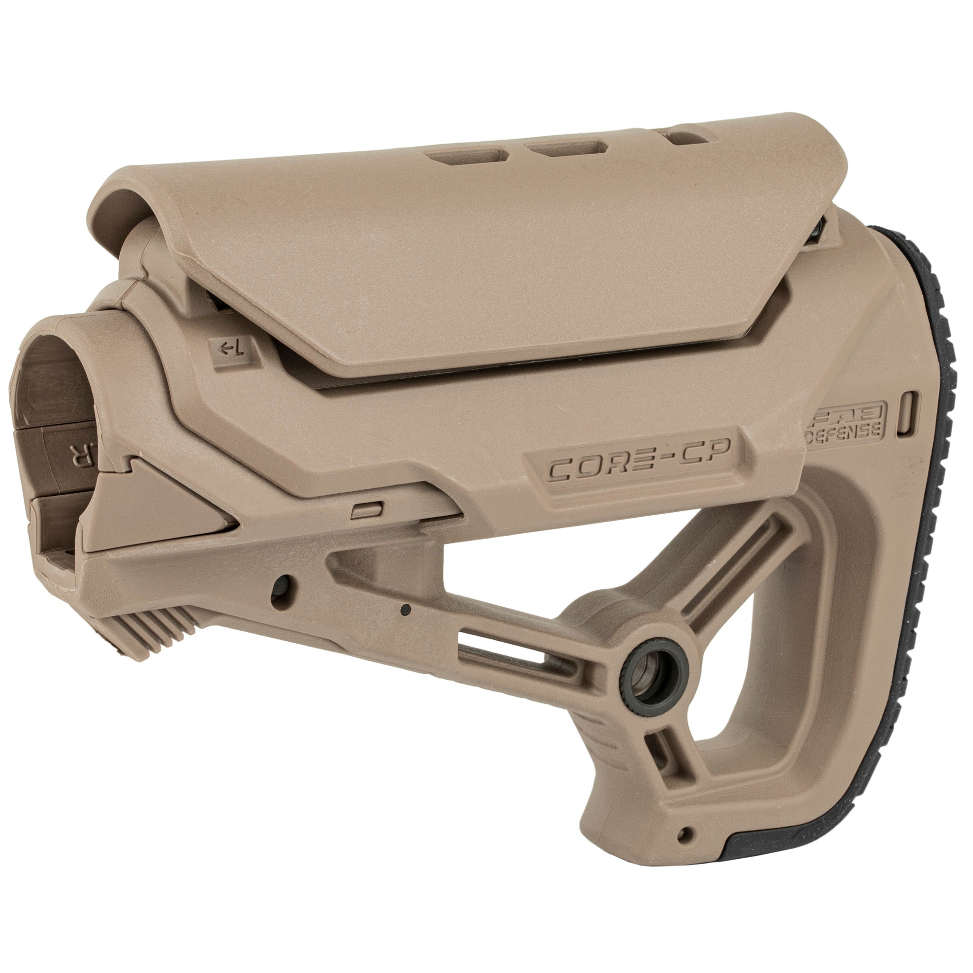 FAB DEF AR15/M4 CMPCT STK W/CP FDE - Get Tight Gear