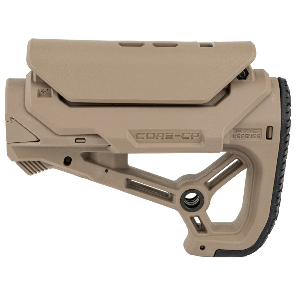 FAB DEF AR15/M4 CMPCT STK W/CP FDE - Get Tight Gear