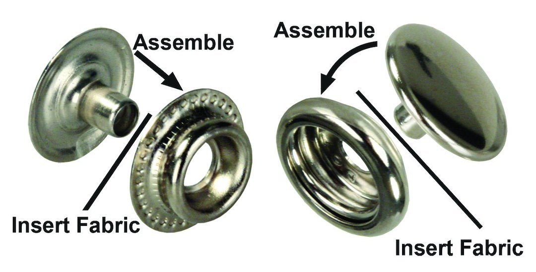 FABRIC - TO - FABRIC SNAP KIT - Get Tight Gear