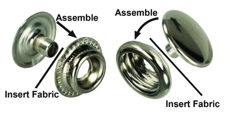 FABRIC - TO - FABRIC SNAP KIT - Get Tight Gear