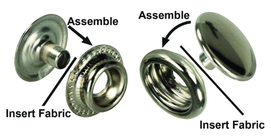 FABRIC - TO - FABRIC SNAP KIT - Get Tight Gear