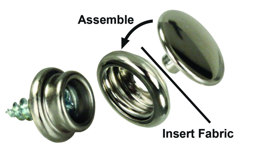 FABRIC - TO - WALL SNAP KIT - Get Tight Gear