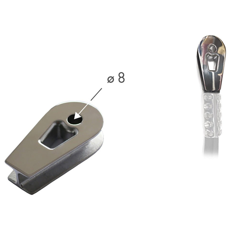 Facnor FCI1500 Thimble - Stainless Steel - Get Tight Gear