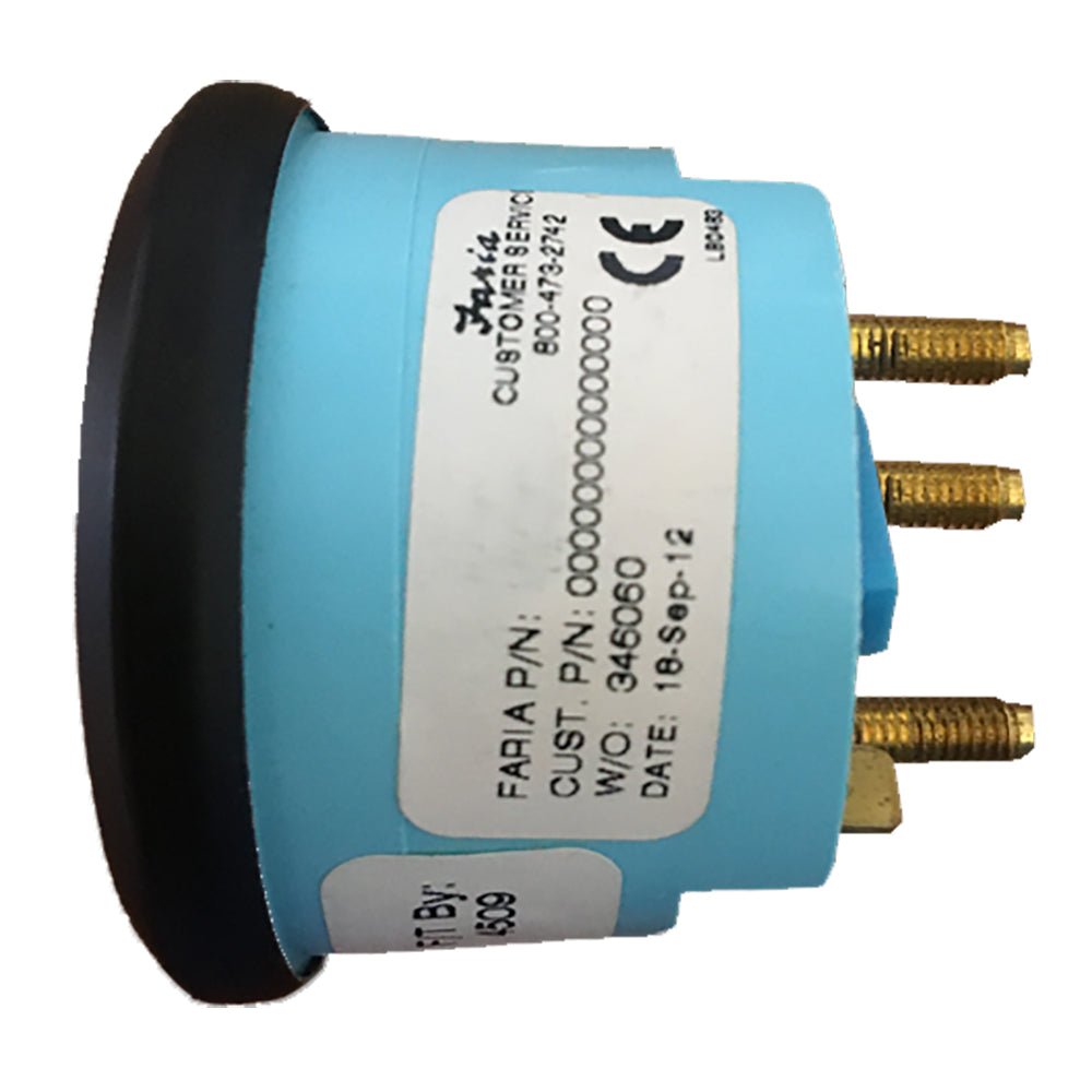 Faria Coral 2" Fuel Level Gauge (E - 1/2 - F) - Get Tight Gear