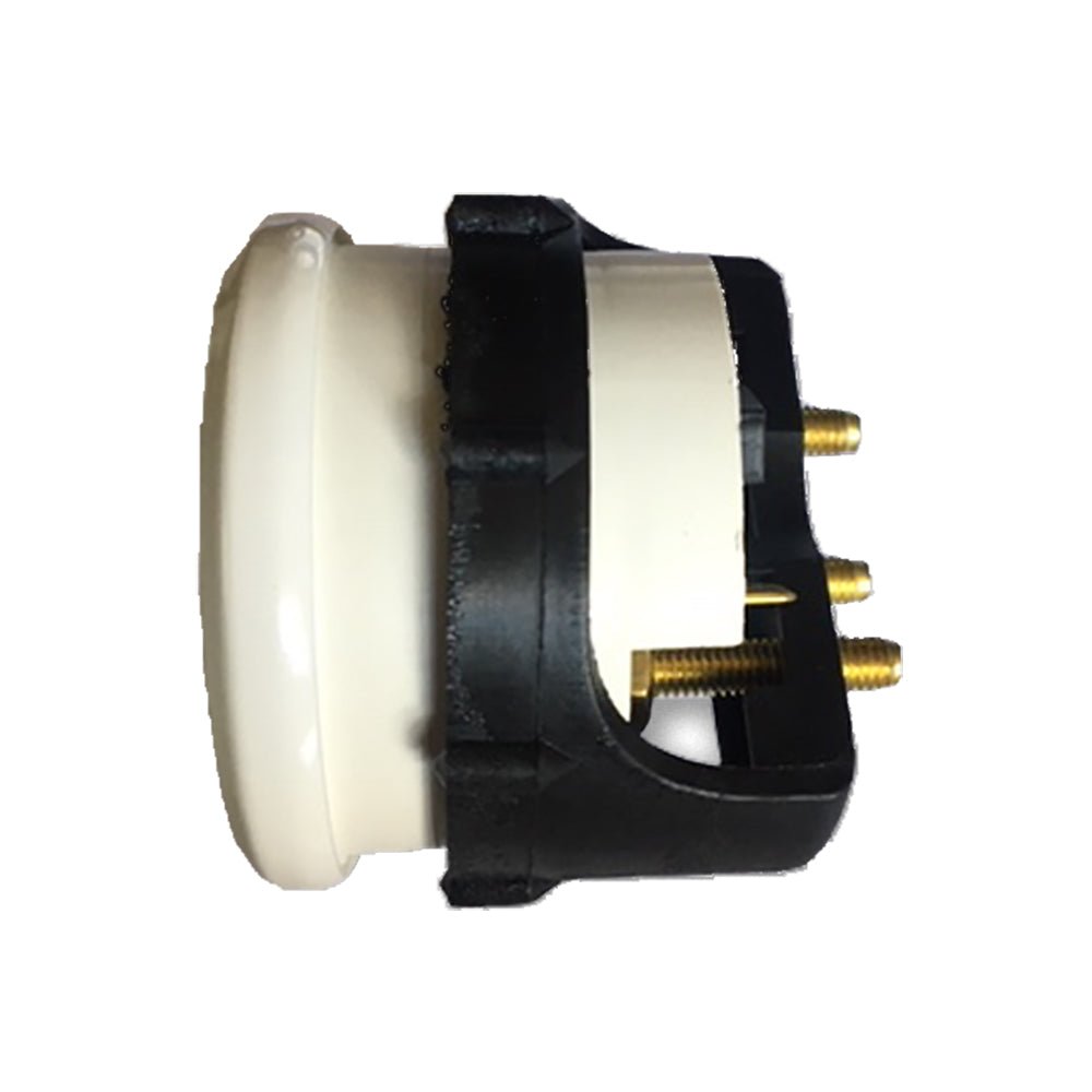 Faria Dress White 2" Cylinder Head Temperature Gauge (60 - 220 F) - Get Tight Gear
