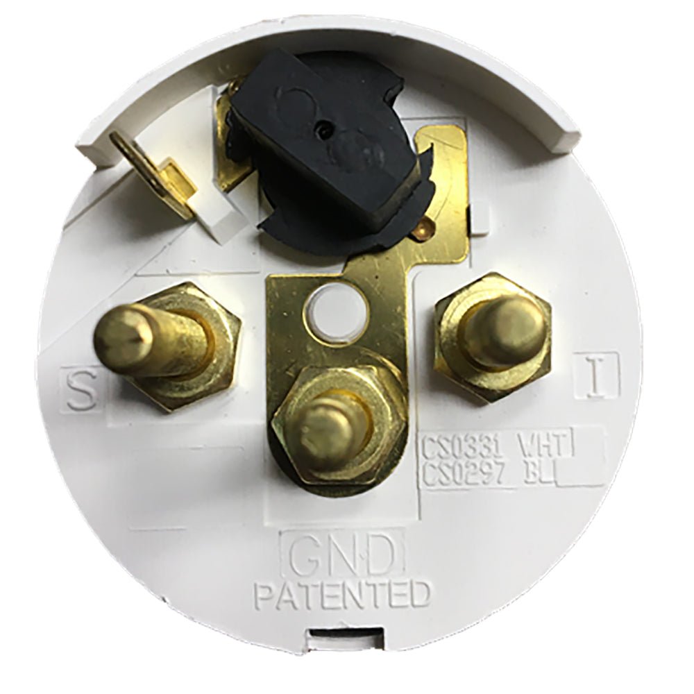 Faria Dress White 2" Cylinder Head Temperature Gauge (60 - 220 F) - Get Tight Gear