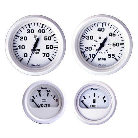 Faria Dress White Boxed Set - Outboard Motors - Get Tight Gear