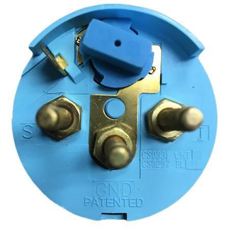 Faria Euro Black 2" Cylinder Head Temperature Gauge (60 to 220 F) with Sender - Get Tight Gear