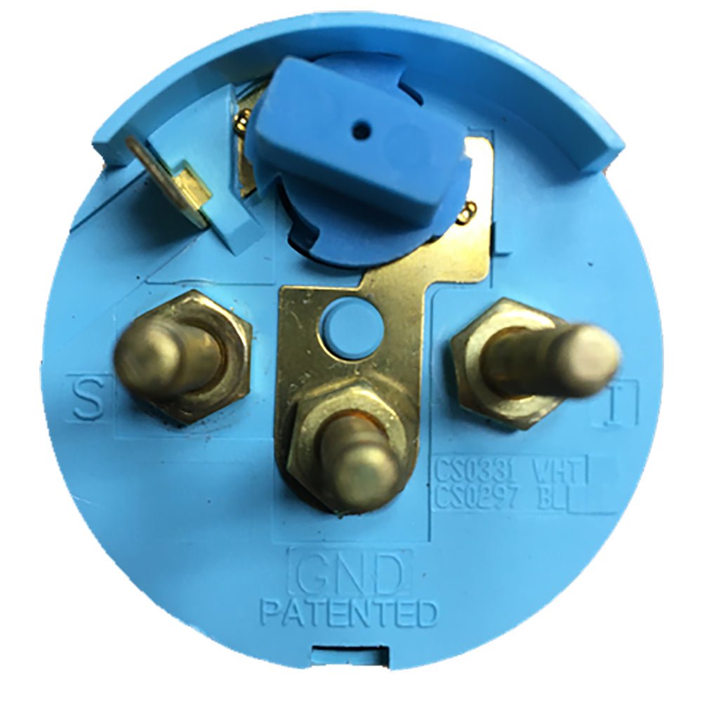 Faria Euro Black 2" Water Temperature Gauge - Metric (40 to 120 C) - Get Tight Gear