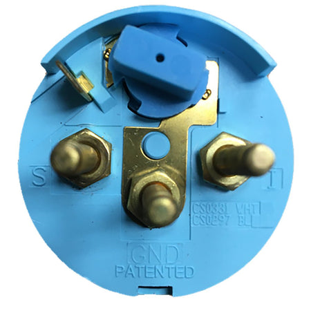 Faria Euro Black 2" Water Temperature Gauge - Metric (40 to 120 C) - Get Tight Gear