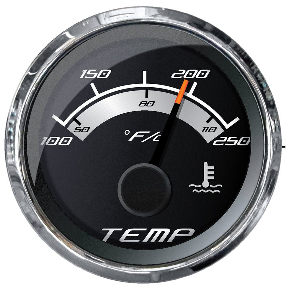 Faria Platinum 2" Water Temp Gauge (100 - 250F) - Get Tight Gear