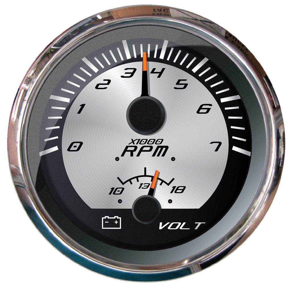 Faria Platinum 4" Multi - Function - Tachometer & Voltmeter - Get Tight Gear