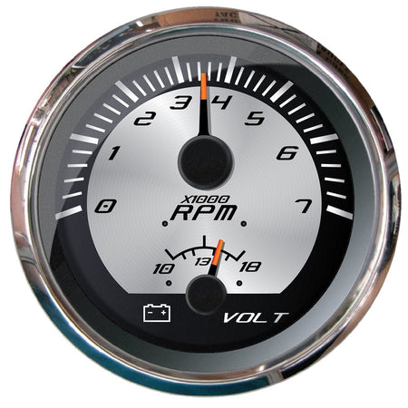 Faria Platinum 4" Multi - Function - Tachometer & Voltmeter - Get Tight Gear