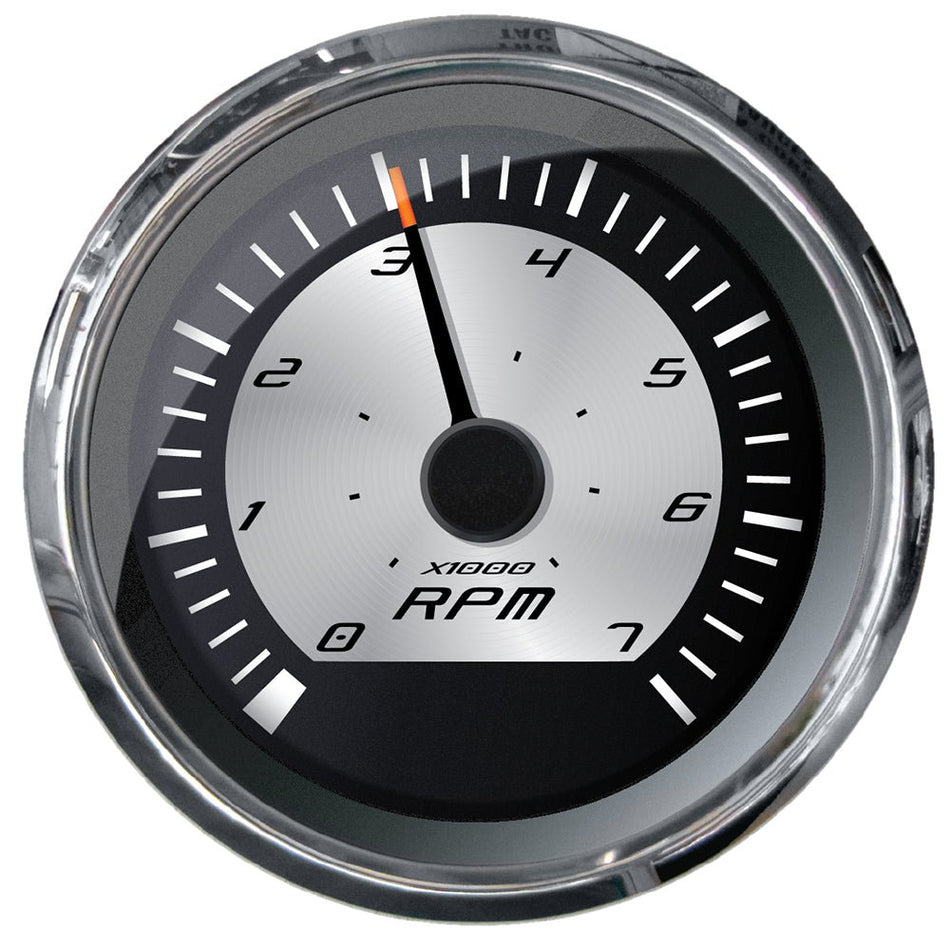 Faria Platinum 4" Tachometer - 7000 RPM (Gas - Inboard, Outboard & I/O) - Get Tight Gear