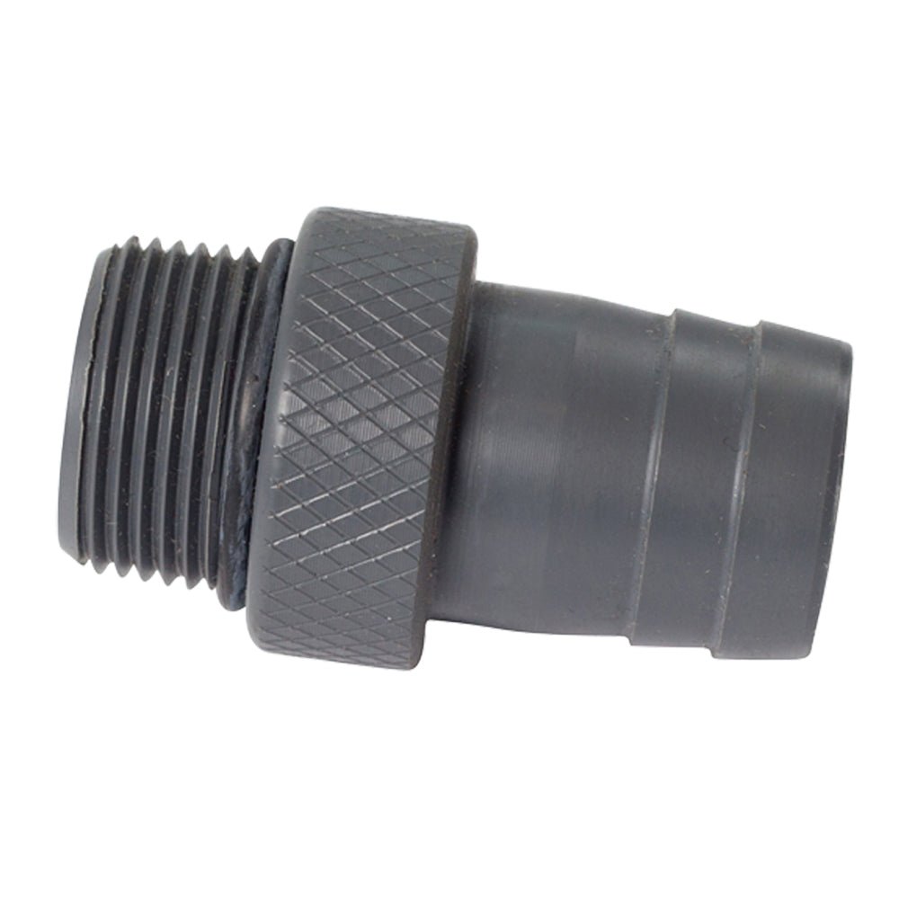 FATSAC 1 Barbed End w/Suction Stopping Technology - Sac Valve Threads w/O - Rings f/Auto Ballast Systems - Get Tight Gear