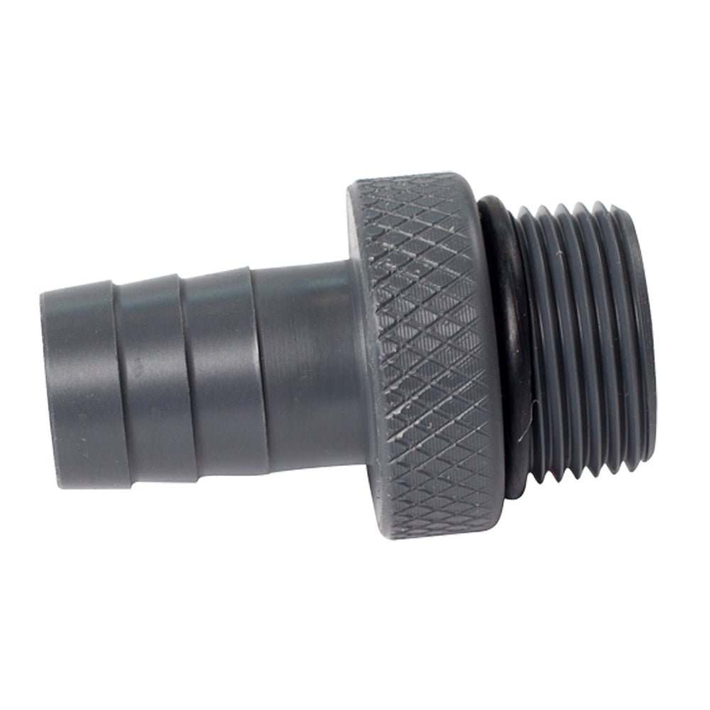 FATSAC 3/4" Barbed End - Sac Valve Threads w/O - Rings f/Auto Ballast Systems - Get Tight Gear