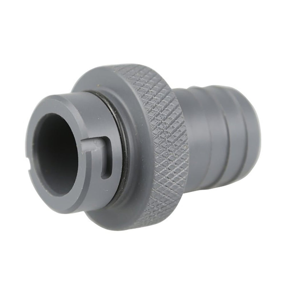 FATSAC 3/4" Male Quick Connect 1 - 1/8" Barbed Tsunami Pump Threads w/O - Rings - Get Tight Gear