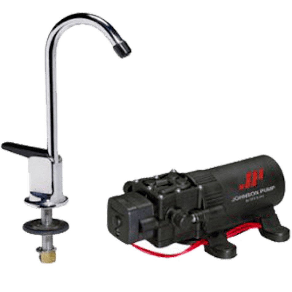 FAUCET/1.1GPH PUMP COMBO 12V - Get Tight Gear