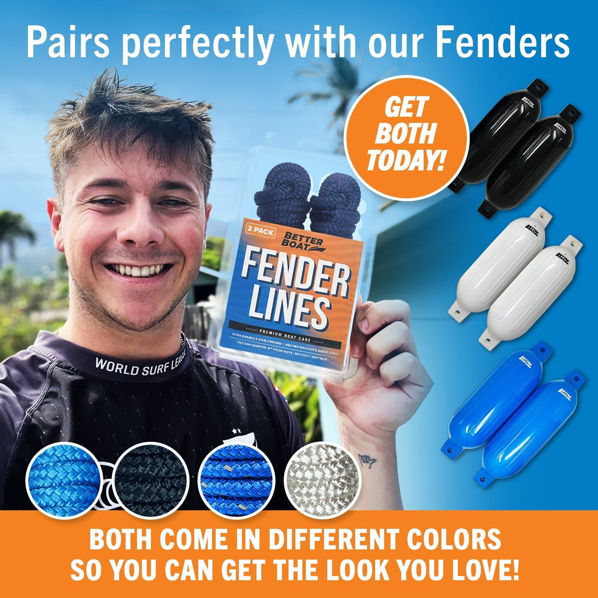 Fender Lines 2 Pk - Get Tight Gear