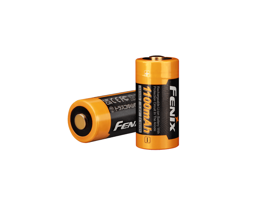 Fenix ARB - L18 - 1100 Rechargeable 18350 Battery - Get Tight Gear