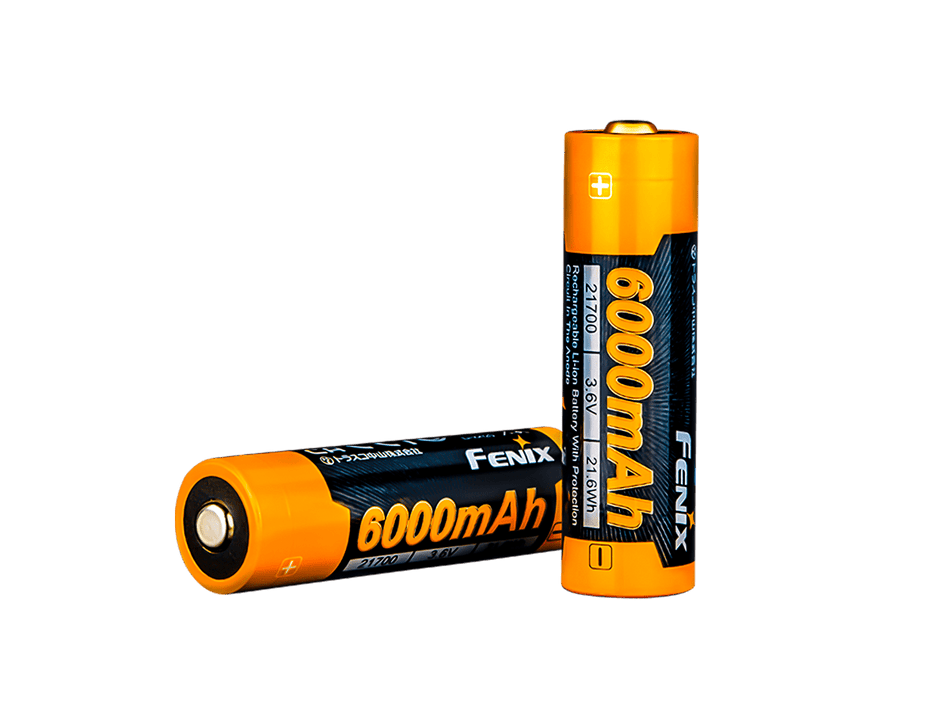 Fenix ARB - L21 - 6000 Rechargeable 21700 Li - ion Battery - 6000 mAh - Get Tight Gear