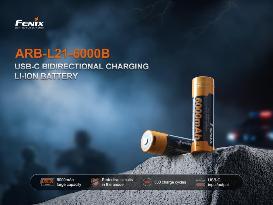 Fenix ARB - L21 - 6000B Rechargeable Powerbank Battery - Get Tight Gear