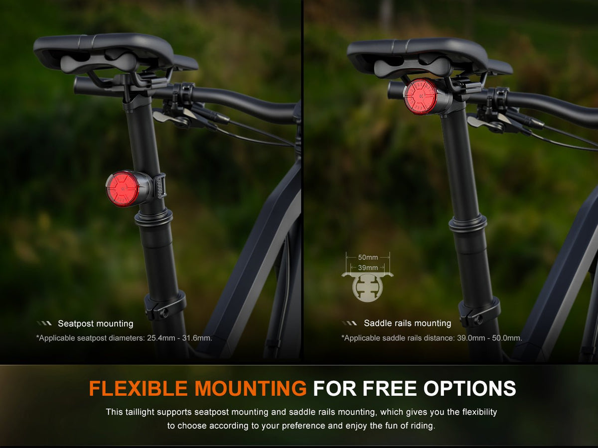 Fenix BC06R Smart - Brake Bicycle Taillight - Get Tight Gear