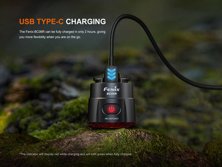 Fenix BC06R Smart - Brake Bicycle Taillight - Get Tight Gear